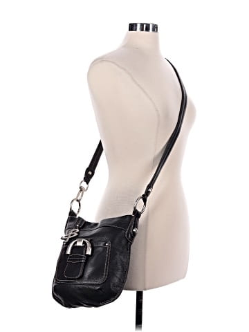 B Makowsky Leather Crossbody Bag (view 2)