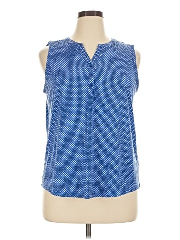Liz Claiborne Sleeveless T-Shirt (view 1)