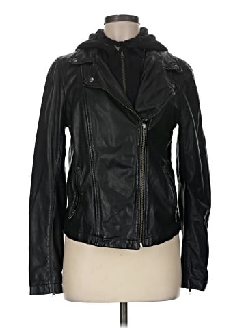 Caslon Leather Jacket (view 1)