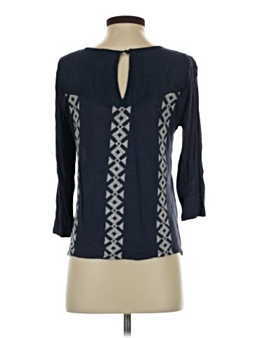 Lucky Brand 3/4 Sleeve Blouse (view 2)