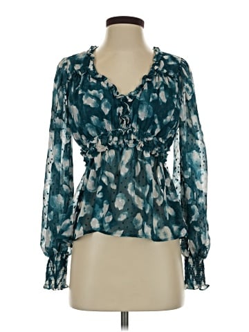 Blu Pepper Long Sleeve Blouse (view 1)