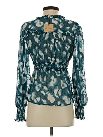 Blu Pepper Long Sleeve Blouse (view 2)