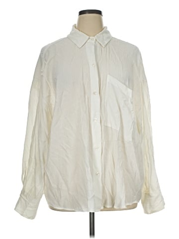 Abercrombie & Fitch Long Sleeve Button-Down Shirt (view 1)
