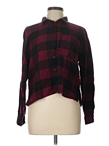 Divided by H&M Long Sleeve Button-Down Shirt (view 1)