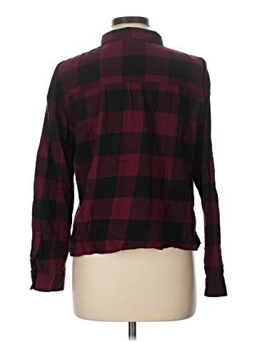 Divided by H&M Long Sleeve Button-Down Shirt (view 2)
