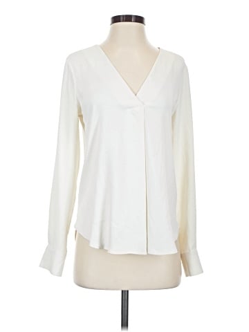 Ann Taylor Long Sleeve Blouse (view 1)