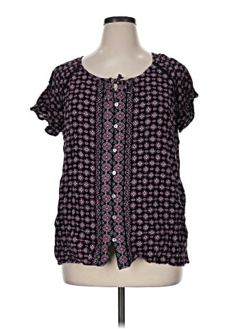 J.Jill Short Sleeve Blouse (view 1)