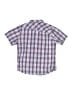 Volcom Plaid Blue Short Sleeve Button-Down Shirt Size 7 - photo 2