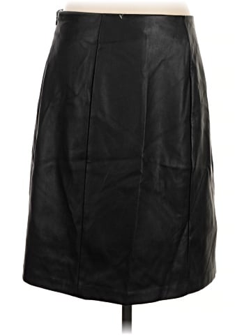 Ann Taylor LOFT Faux Leather Skirt (view 2)