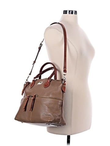 Dooney & Bourke Leather Satchel (view 2)