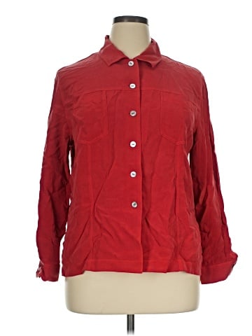 Chico's Design 3/4 Sleeve Silk Top (view 1)