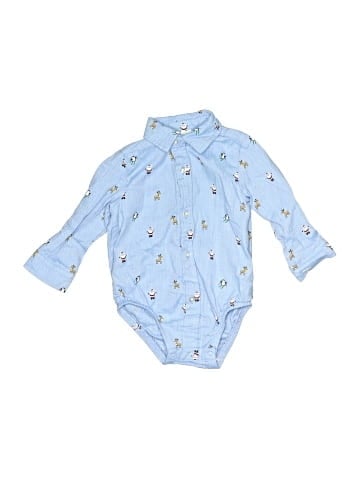 Little Me Long Sleeve Onesie (view 1)