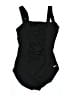 Speedo Black Bodysuit Size 14 - photo 1