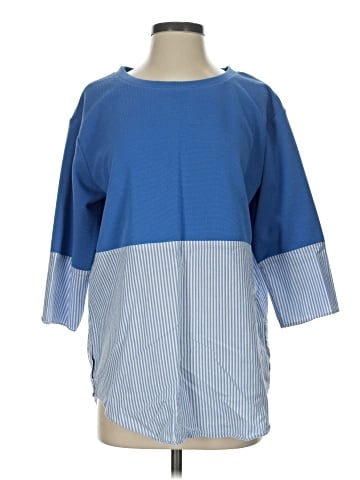 Cos 3/4 Sleeve Top (view 1)