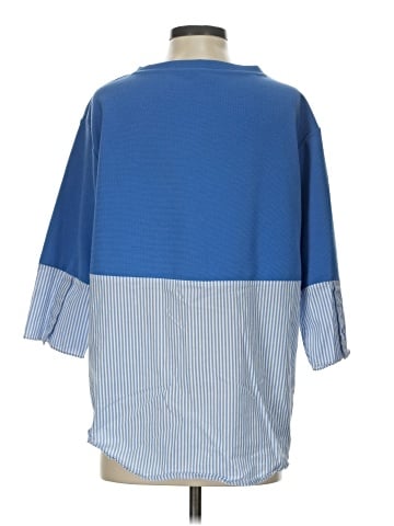 Cos 3/4 Sleeve Top (view 2)