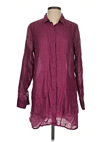 Garnet Hill Long Sleeve Blouse (view 1)
