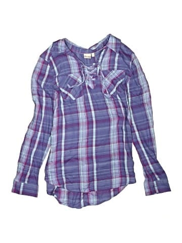Mudd Long Sleeve Blouse (view 1)