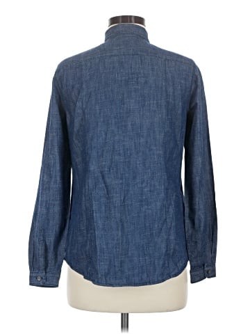 Ann Taylor LOFT Long Sleeve Button-Down Shirt (view 2)