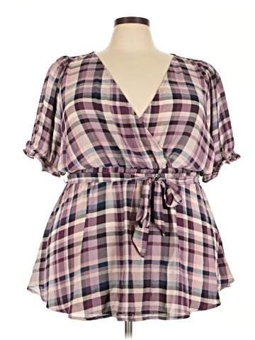 Torrid Short Sleeve Blouse (view 1)
