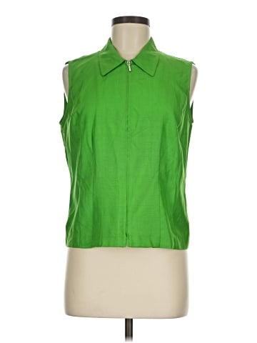 Jones & Co Sleeveless Silk Top (view 1)
