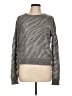 Rag & Bone Animal Print Gray Pullover Sweater Size L - photo 1