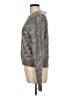 Rag & Bone Animal Print Gray Pullover Sweater Size L - photo 5