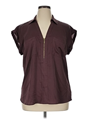 Express Short Sleeve Blouse (view 1)