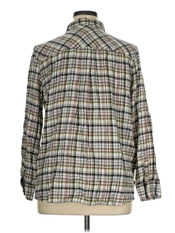 Ann Taylor LOFT Long Sleeve Button-Down Shirt (view 2)