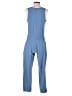 Athleta Solid Blue Jumpsuit Size 4 (petite) - photo 2