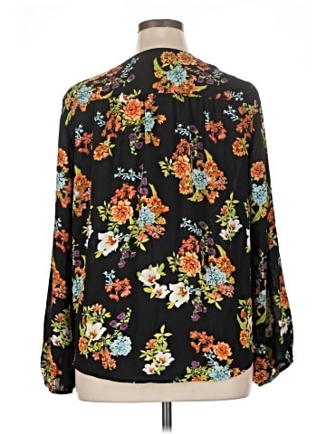 INC International Concepts 3/4 Sleeve Blouse (view 2)
