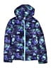 Lands' End 100% Polyester Print Blue Snow Jacket Size 14 - 16 - photo 1