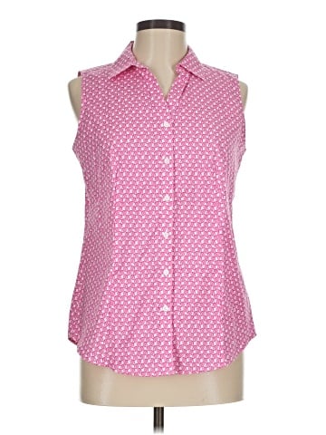 Talbots Sleeveless Button-Down Shirt (view 1)