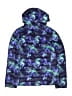 Lands' End 100% Polyester Print Blue Snow Jacket Size 14 - 16 - photo 2