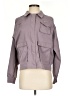 Nike 100% Polyester Solid Purple Jacket Size S - photo 1