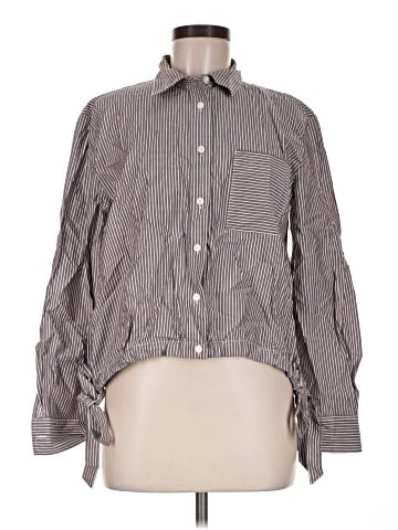 Ann Taylor LOFT Long Sleeve Button-Down Shirt (view 1)