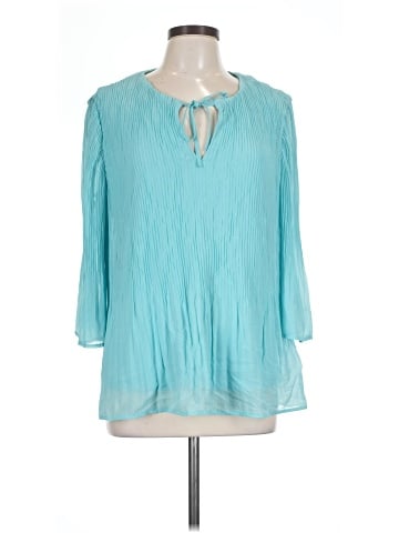 JM Collection 3/4 Sleeve Blouse (view 1)