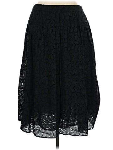 Madewell Eyelet Pull-On Midi Skirt (view 1)