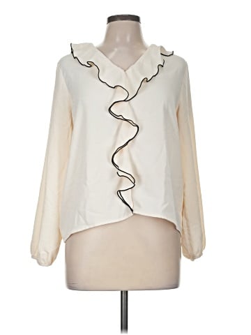 Ann Taylor LOFT Long Sleeve Blouse (view 1)