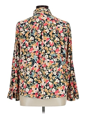 LC Lauren Conrad Long Sleeve Blouse (view 2)