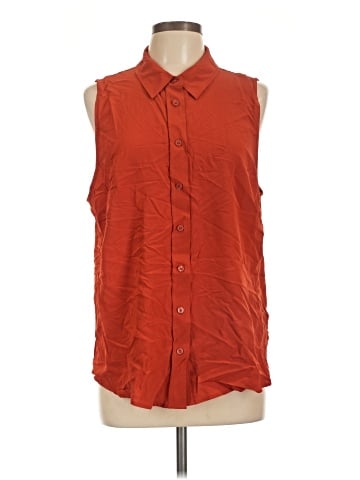 INC International Concepts Sleeveless Button-Down Shirt (view 1)