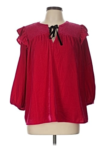 Cato 3/4 Sleeve Blouse (view 1)