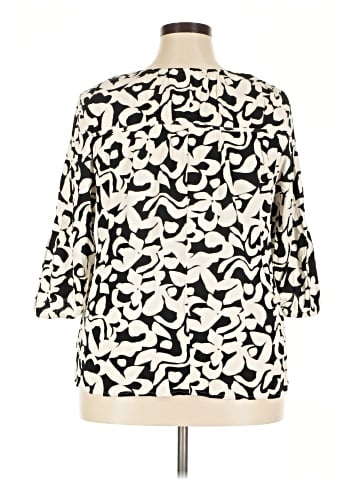 Terra & Sky 3/4 Sleeve Blouse (view 2)