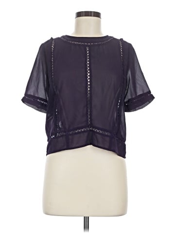 Haute Society Short Sleeve Blouse (view 1)