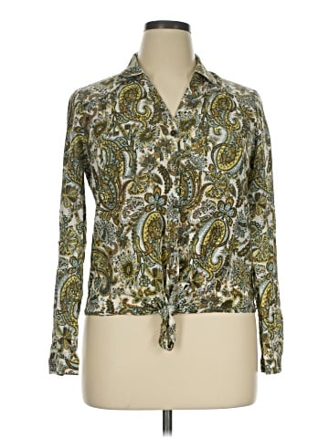 DressBarn Long Sleeve Blouse (view 1)