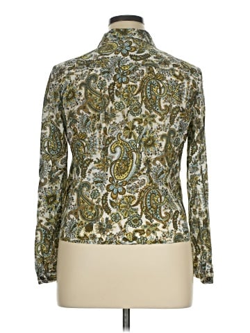 DressBarn Long Sleeve Blouse (view 2)