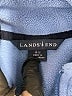 Lands' End 100% Polyester Solid Blue Jacket Size 10 - 12 - photo 3