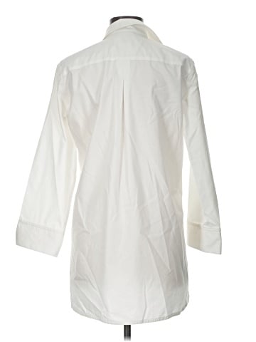 Foxcroft 3/4 Sleeve Button-Down Shirt (view 2)