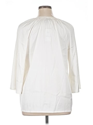 JM Collection 3/4 Sleeve Blouse (view 2)