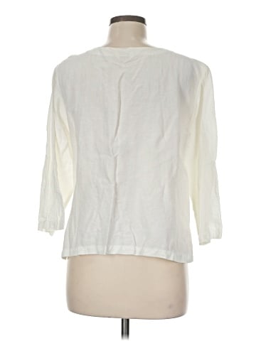 Christopher & Banks 3/4 Sleeve Blouse (view 2)