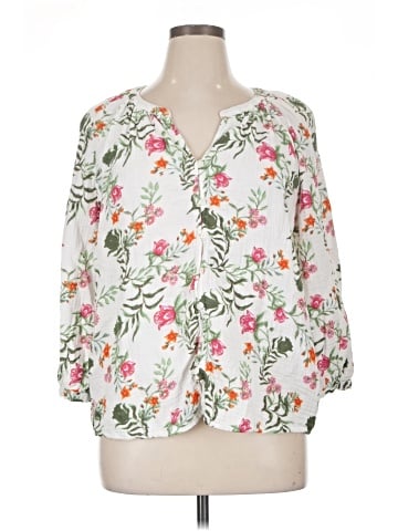 Style&Co 3/4 Sleeve Blouse (view 1)